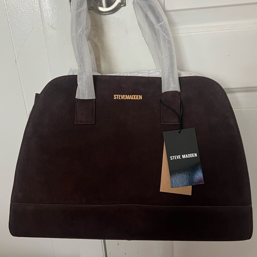 Steve Madden Heidee Bag Brown Suede